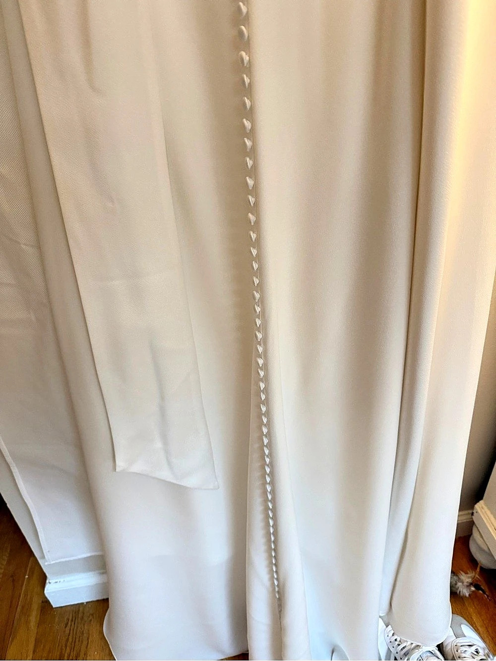 Jenny Yoo Celeste Wedding Gown White Size 10 - Picture 8 of 13